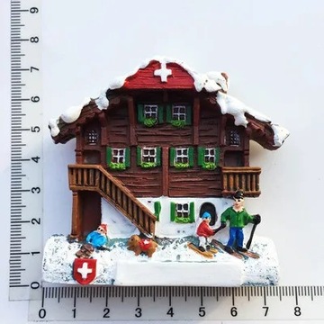 Germany, Austria, Switzerland fridge magnet 3D ste