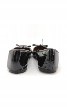 BALERINY LAKIEROWANE BLACK 38