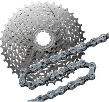 Kaseta SHIMANO CSHG400 11-34 9 rzędowa + CN-HG53 116 ogniw