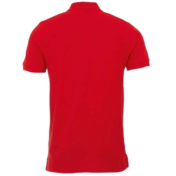 Koszulka męska Kappa PELEOT czerwona 303173-540 L