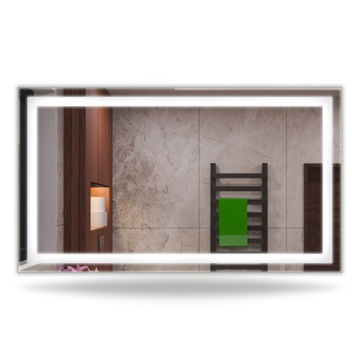 Lustro Łazienkowe Podświetlane 110x40 LED MALAGA