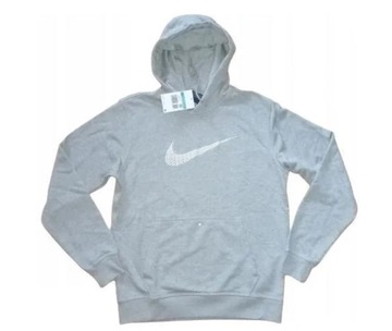 Bluza NIKE Szara z białym logo L 694099 021