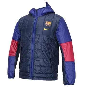 Kurtka Nike FC Barcelona Granatowy Regular Fit DM0607451 S