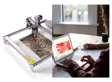 Лазерный гравер/резак ATOMSTACK A5 PRO 410*400 мм, характерное фокусное расстояние