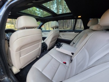 BMW Seria 5 F10-F11 Touring 530d 258KM 2011 BMW Seria 5 X-Drive Jasne Skory Komfort Head Up Panorama Hak Webasto 3.0, zdjęcie 15