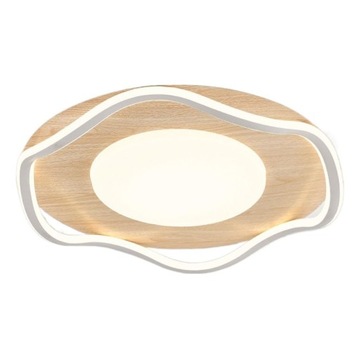 LED Flush Mount Ceiling Light, Metal Round Fashion