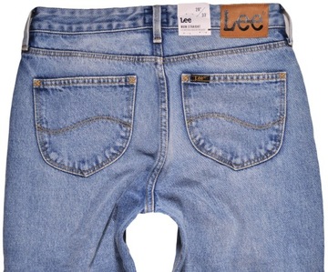 LEE spodnie HIGH jeans MOM STRAIGHT _ W28 L30