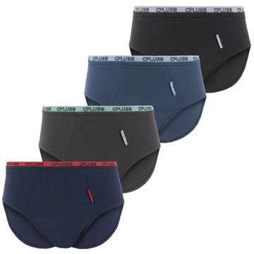 4x SLIPY C+3 PREMIUM BAWEŁNIANE ROZMIAR XL