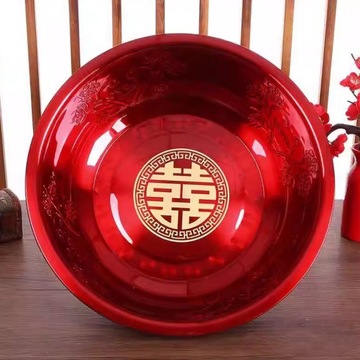 Металлический свадебный умывальник в китайском стиле.