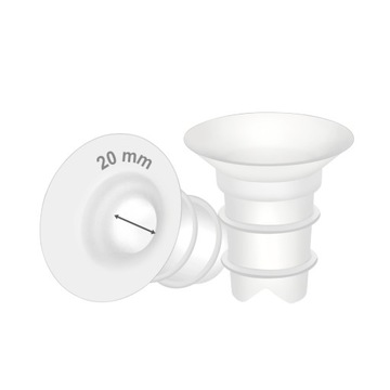 Wkładka do lejka 24mm rozmiar 20mm, kompatybilna z lejkami Medela i SpeCtra