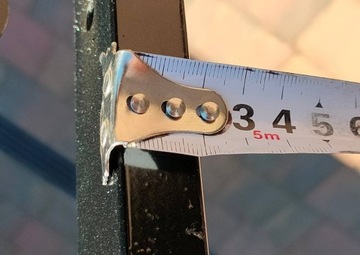 NOGA NOGI METALOWE DO STOŁÓW OGRODOWYCH KOMPLET PL