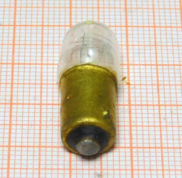 Лампа сигнальная SLC-5 BAYNET fi-10, регулируемая яркость [0L1]C