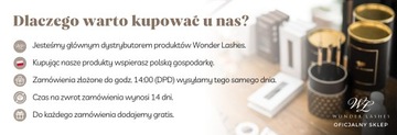RZĘSY KĘPKI PREMIUM VOLUME FANS 3D C 0,07 10 MM WONDER LASHES 240SZT PALETK