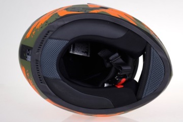 МОТОЦИКЛЬНЫЙ ШЛЕМ LS2 FF353 RAPID II Thunder Birds Orange СИСТЕМА PINLOCK