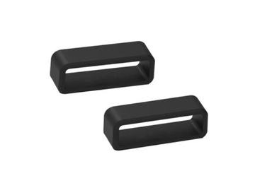 2x Zestaw szlufka czarna smartwatch pasek 22mm