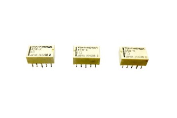 przekaźnik Fujitsu, 4 styki 2xNC, 2xNO -5V 3 szt.
