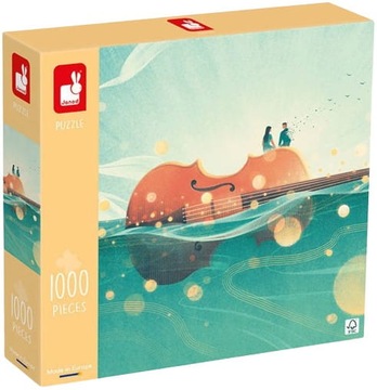 JANOD Puzzle Podróż na skrzypcach 1000 elementów