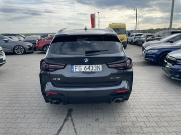 BMW X3 G01 SUV Facelifting 2.0 30i 245KM 2022 BMW X3 Xdrive Mpakiet Skóra Kamery360 Pamięć, zdjęcie 4