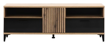 Szafka RTV ARIS01 148X39X53CM dąb evoke LOFT