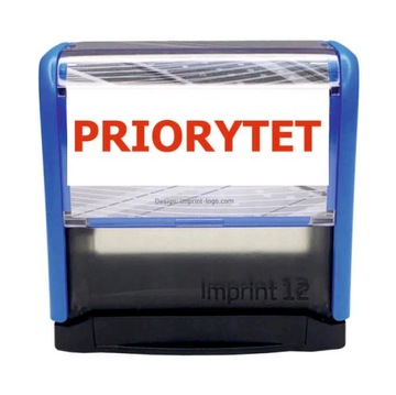 Pieczątka PRIORYTET różne kolory odbicia Trodat Imprint 8911