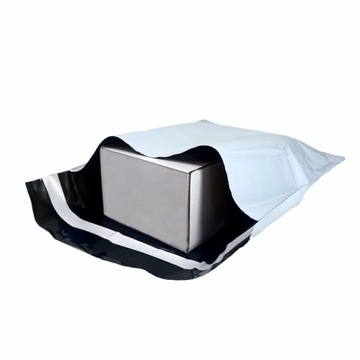 УПАКОВКА В БЕЛОЙ ФОЛЬГЕ БЕЛАЯ КУРЬЕРСКАЯ ФОЛЬГА УПАКОВКИ XXL 54/70см (50 шт.) RED PLAST