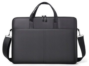 TORBA NA LAPTOP 15,6 CZARNA NA RAMIĘ Dokumenty