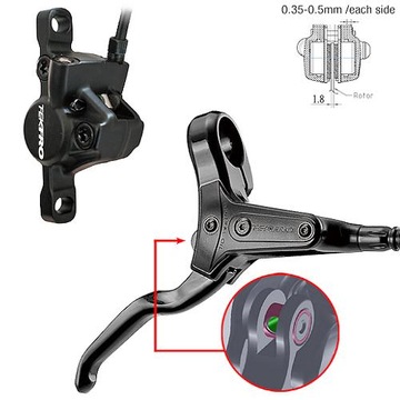 Hamulec TEKTRO HD-M275 przód XC MTB Treking 90cm