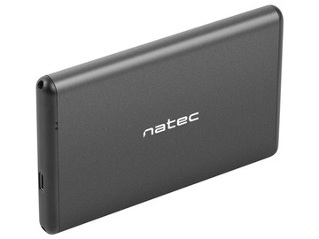 Natec Rhino-C 2,5 дюйма SATA, черный, USB 3.0, тип C