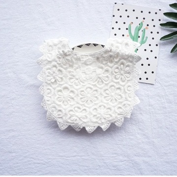 New Lovely Lace Kids Bibs Shawl Cotton Collar Kids Neckwear for Girls All