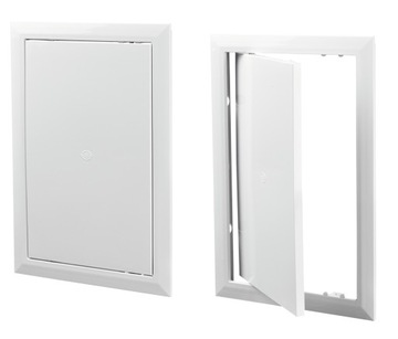 DRZWICZKI REWIZYJNE PLASTIKOWE 25X40 BIAŁE 250X400
