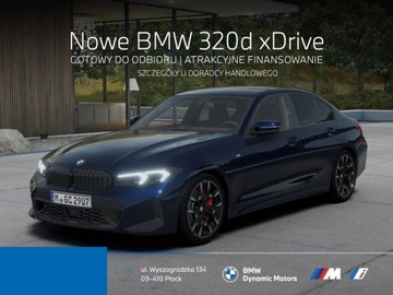 BMW Seria 3 G20-G21 Limuzyna 2.0 320d 190KM 2025 BMW Seria 3 20d xDrive 190 KM mHEV - WYPRZEDAZROCZNIKA 2025 - Gotowy do Od