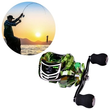 Kołowrotki 7:2:1 Baitcaster Fishing Reel 18 1