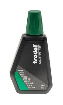 Tusz do pieczątek Trodat 7011 zielony 28ml