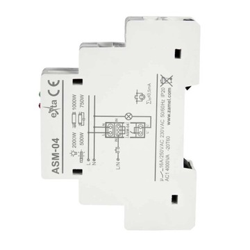 Контроллер лестничный 1-мод.16А АСМ-04 с ограничителем