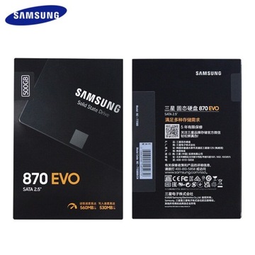 Твердотельный накопитель SAMSUNG 870 Evo емкостью 4 ТБ