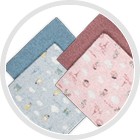 Подгузники муслиновые 70/70 см Canpol синие а2