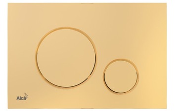 Каркас унитаза скрытого монтажа, кнопка GOLD GLOSS