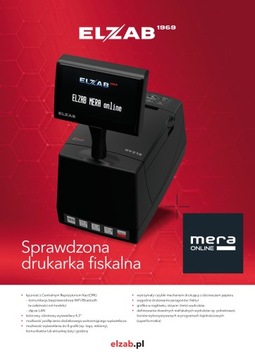 Фискальный принтер ELZAB Mera ONLINE LAN