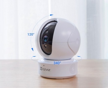 Wi-Fi камера-няня 4MPx 2K+ C6CN EZVIZ AI Обнаружение