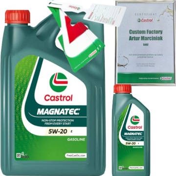 CASTROL MAGNATEC 5W20 E 5L FORD WSS-M2C948-B + ZAWIESZKA