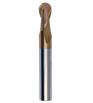 Frez węglikowy kulisty 2Z fi8x16x60 R4.0 55HRC