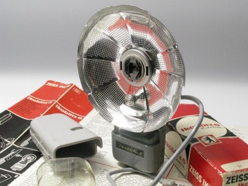 ZEISS IKON: piękna retro lampa Ikoblitz 6 jak NOWA! modernizm vintage