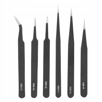 НАБОР ДВОЙНИКОВ ИЗ НЕРЖАВЕЮЩЕЙ СТАЛИ ДЛЯ РЕМОНТА ЧАСОВ, 6 ШТ.