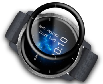 ГИБРИДНОЕ СТЕКЛО Защитное 3D/7H для Garmin Venu 2