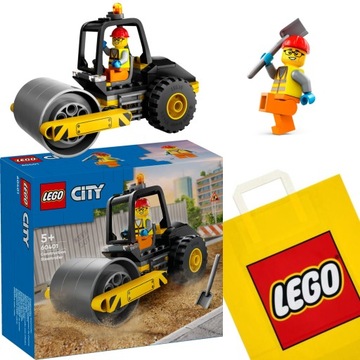 LEGO CITY 60401 WALEC BUDOWLANY + GRATIS TORBA LEGO PREZENT NA ŚWIĘTA
