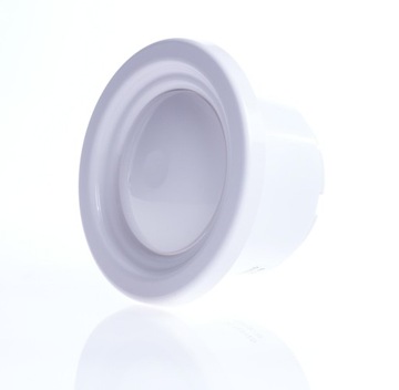 Вентиляционный диффузор fi100 белый AVM100 вставной