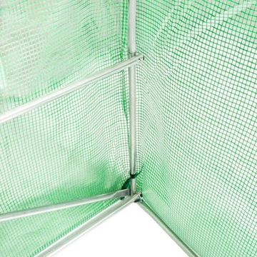 БОЛЬШАЯ ФОЛЬГА ТУННЕЛЬ САДОВАЯ ТЕПЛИЦА 3Х6Х2М ФОЛЬГА ДЛЯ ОВОЩЕЙ ПАЛАТКА 18м2