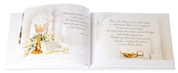 Причастный сувенир с гравировкой и пожеланиями для мальчика Книга + гравировка.