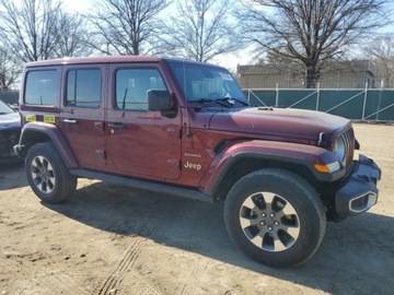Jeep 2021 Jeep Wrangler 2021r., Unlimited Sahara, od ubezpieczalni 3.6 Benzyna 285KM, zdjęcie 5