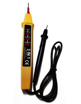 TESTER NAPIECIA PRĄDU MIERNIK PROBÓWKA AC/DC 500V